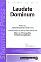 Laudate Dominum SSA choral sheet music cover